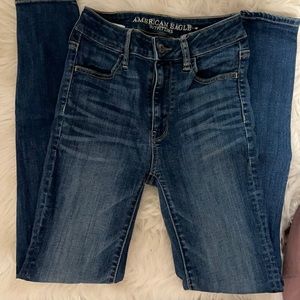 American Eagle super high-rise jeggings